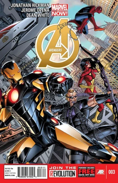 Avengers 3 cover